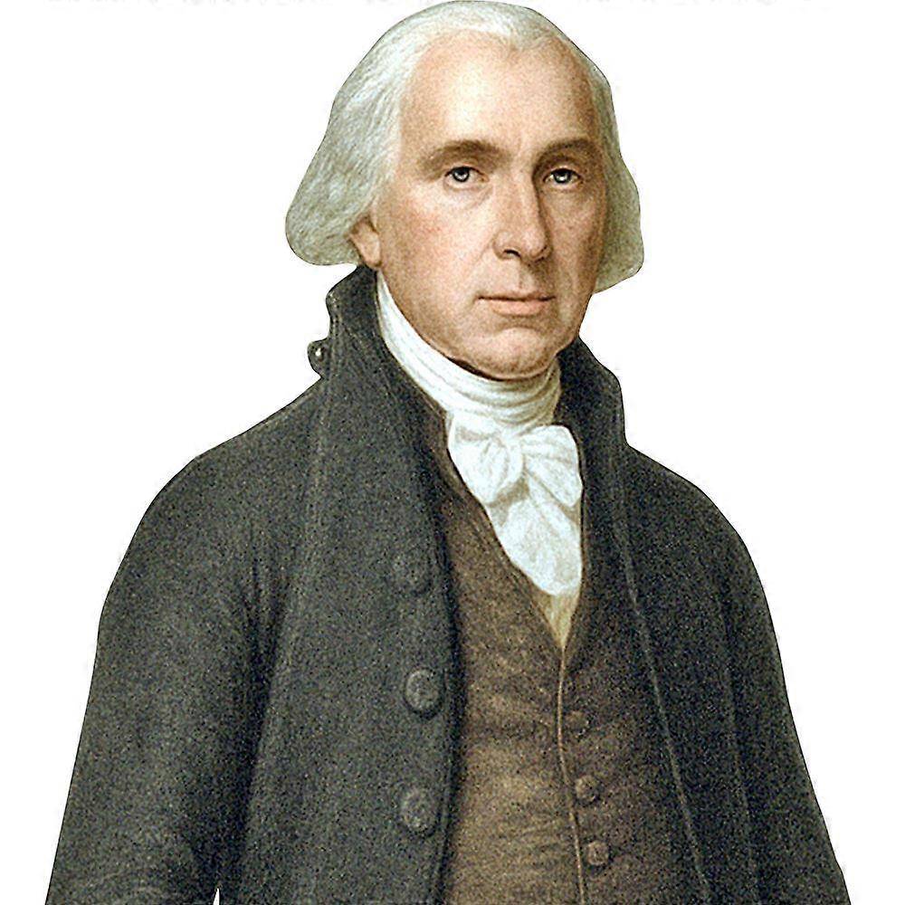 James Madison (Coat) Half Body Buddy Cutout