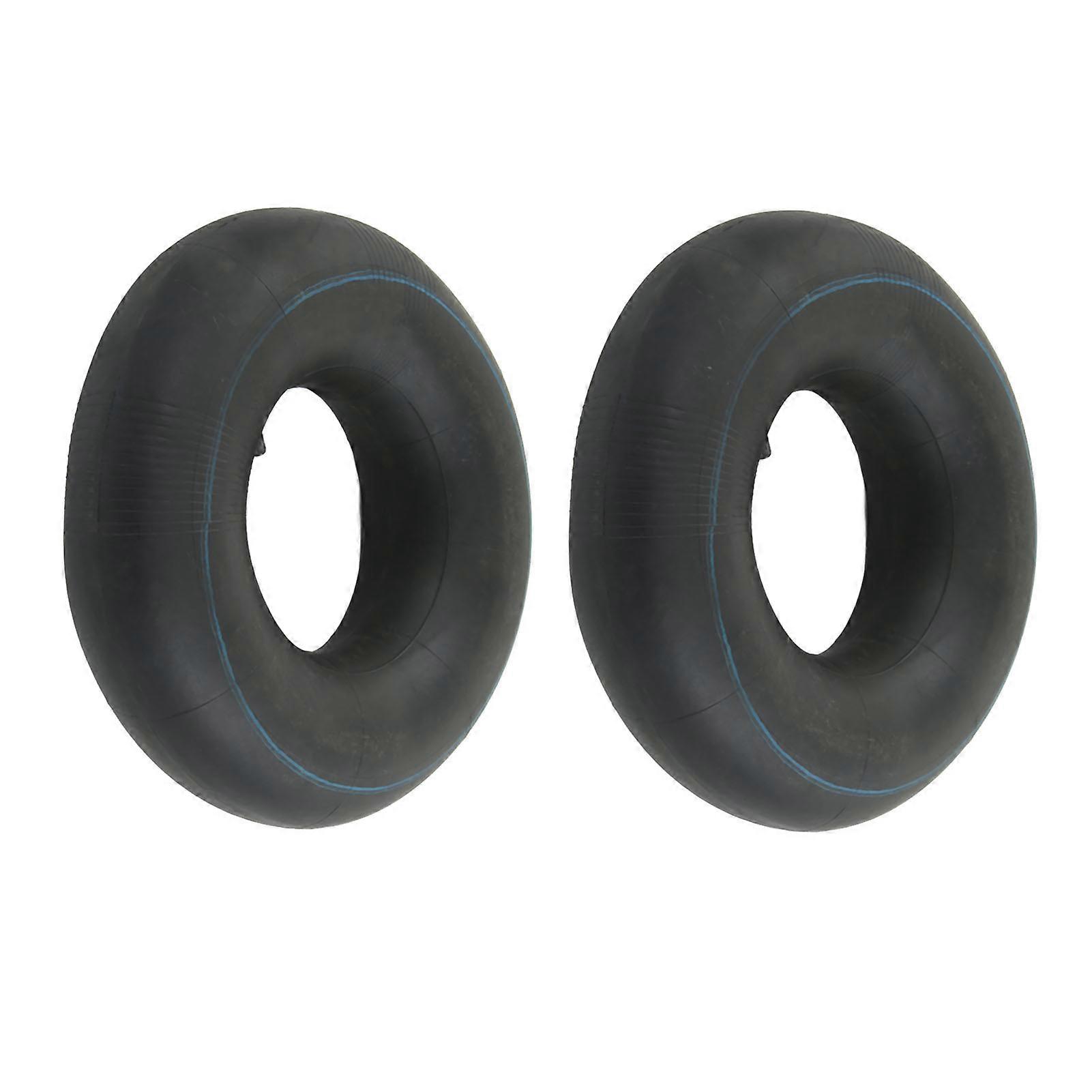 2pcs 145/70-6 Tubo Interno de Pneu com Haste de Válvula Reta de Borracha para Karts de 90cc, Go-Carts e Cortadores de Grama