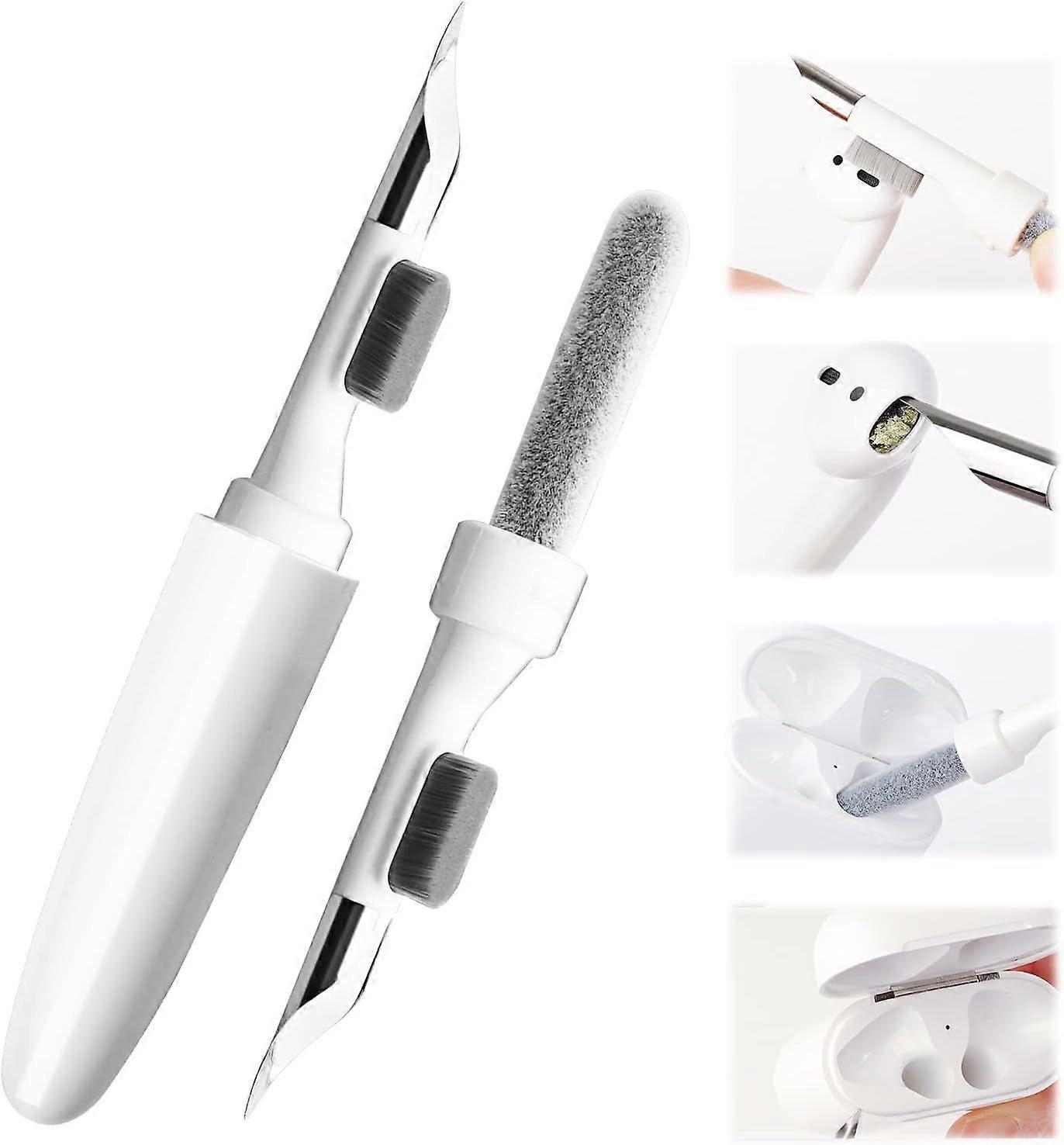 Earphone Cleaner - Multi-function Earphone Cleaning Pen, Keyboards, Phone, Bluetooth Earphone Cleaning Tools, Dustproof Protective Case