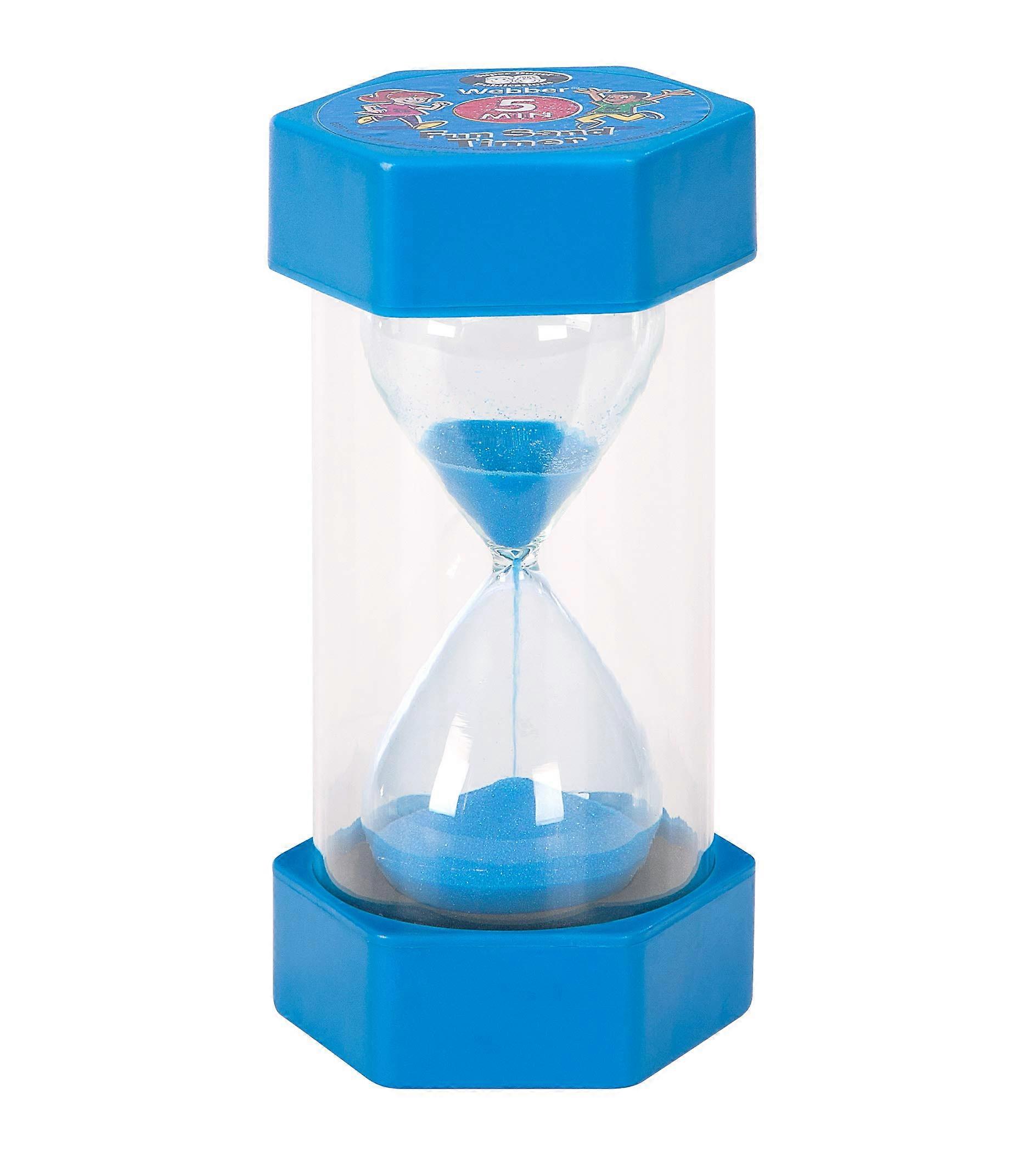 Webber® Entertainment 5-Minute Sand Timer for Kids | Educational Learning Tool | Hourglass Style Educational Resource