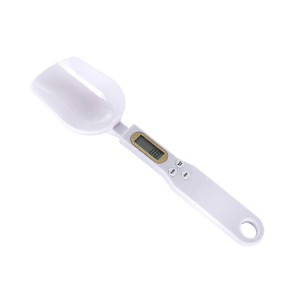 Kitchen Household Accurate Weighing Electronic Scale Spoon (White)