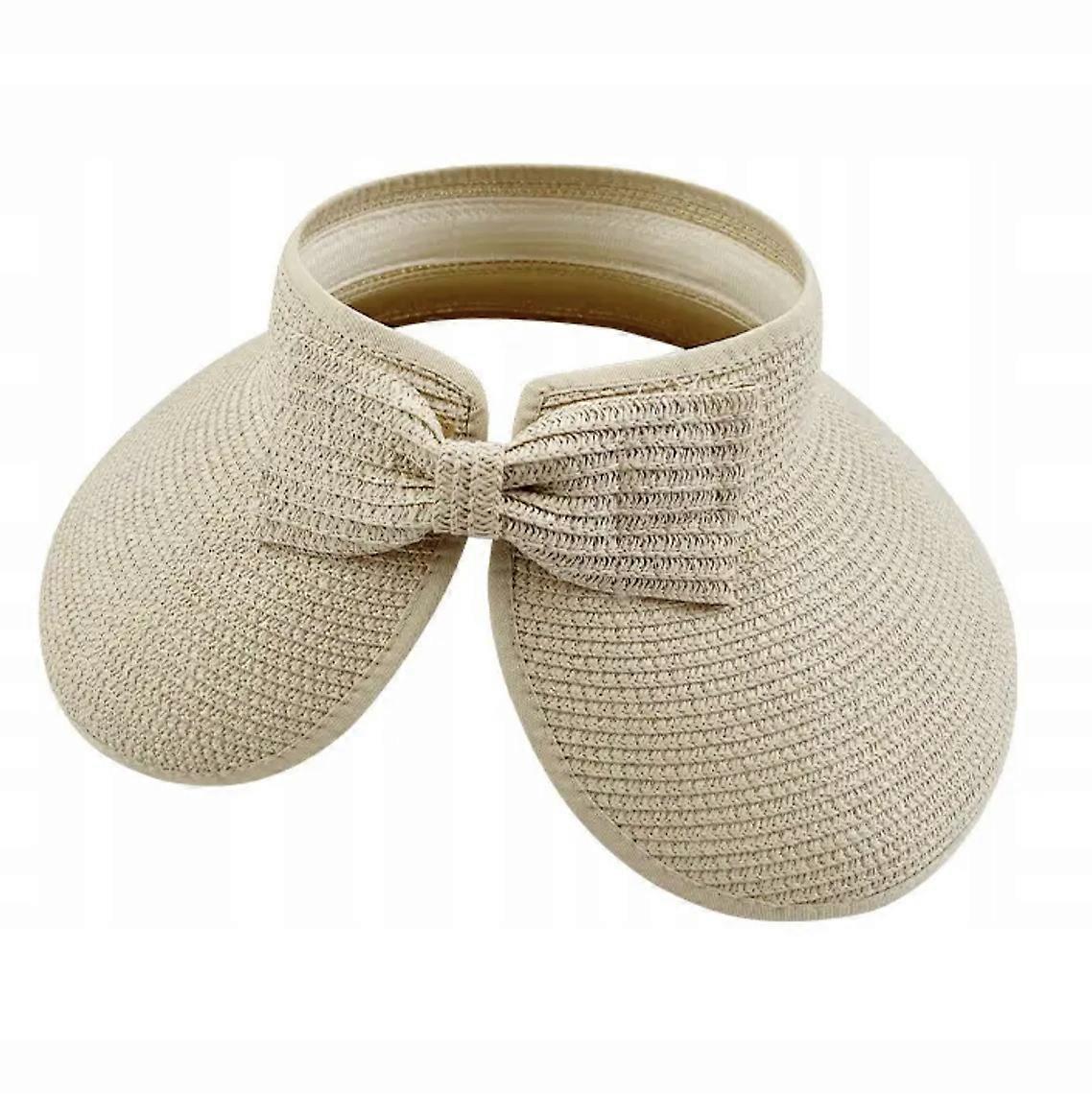 Sajbazar Beige Straw Hat, Universal Size