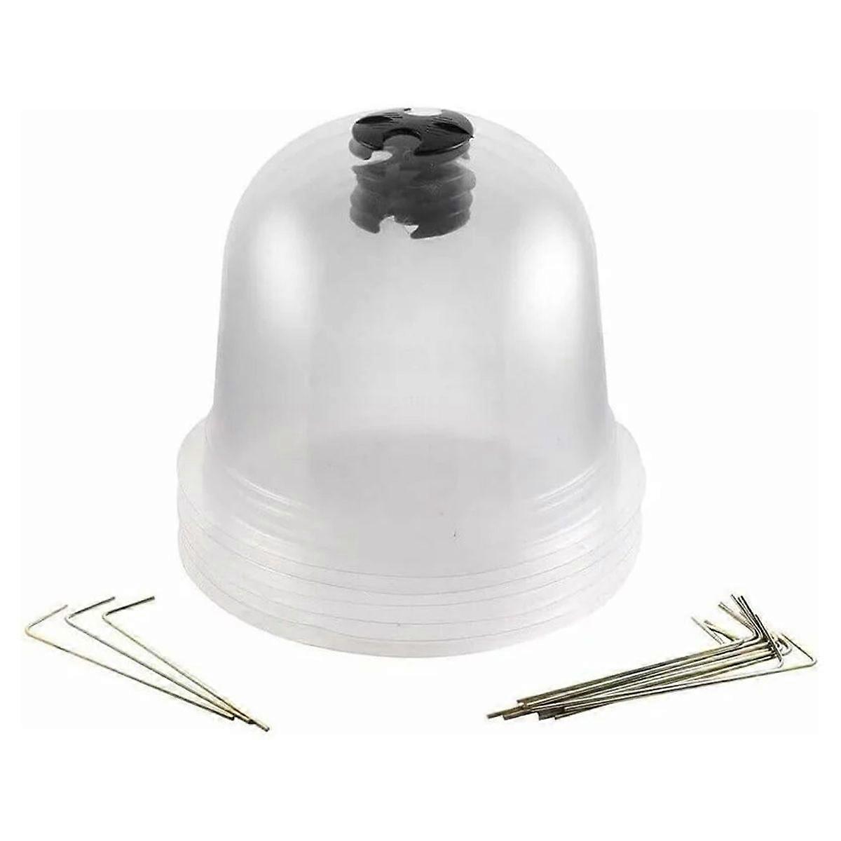 Plastic salad bells - set of 6