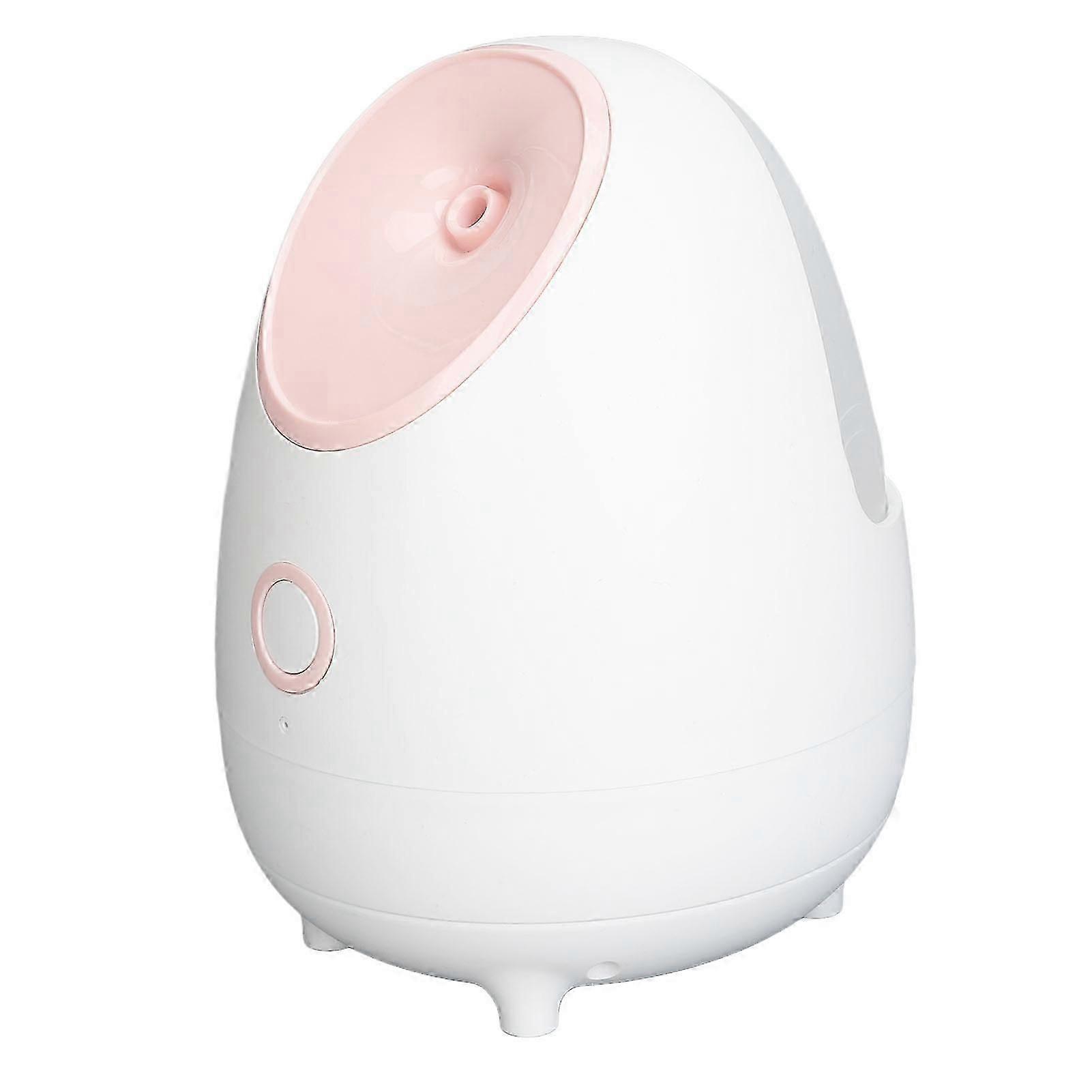 Hot Face Steaming Machine Moisturizing Skin Steaming Device with 180ml Water Tank White