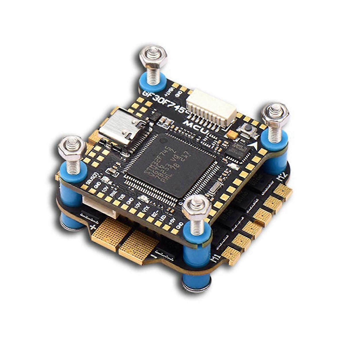 F745 FC&ESC FPV Stack GF30F745 Flight Controller 60A 4in1 ESC 3-6S