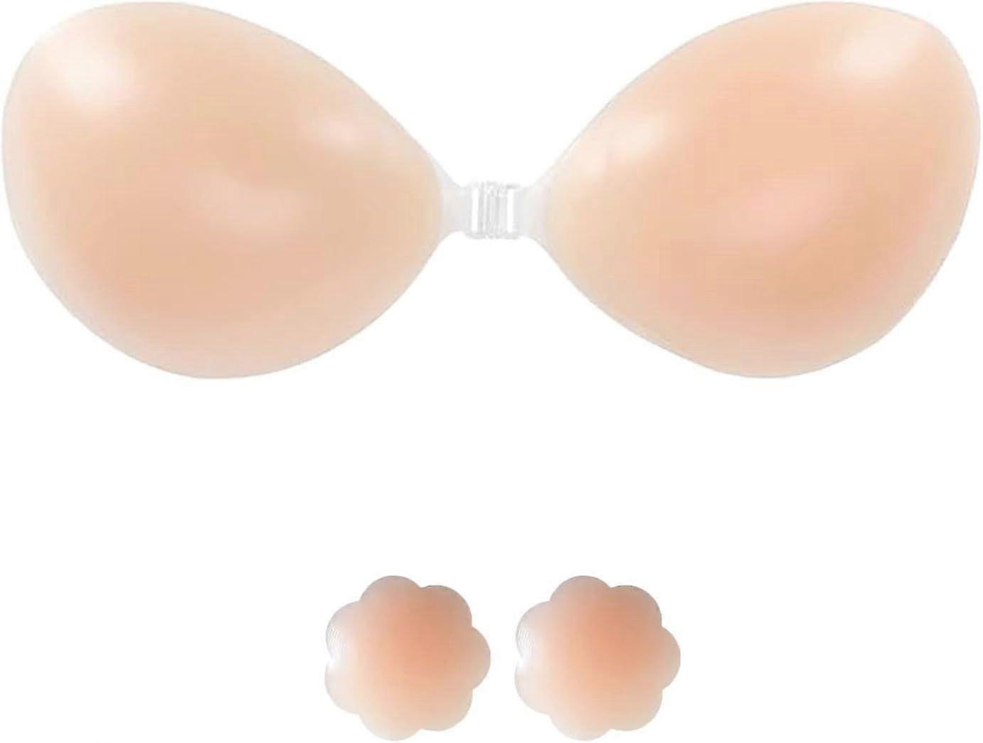 2025 Latest Model  Adhesive Bra Strapless Sticky Invisible Push up Reusable