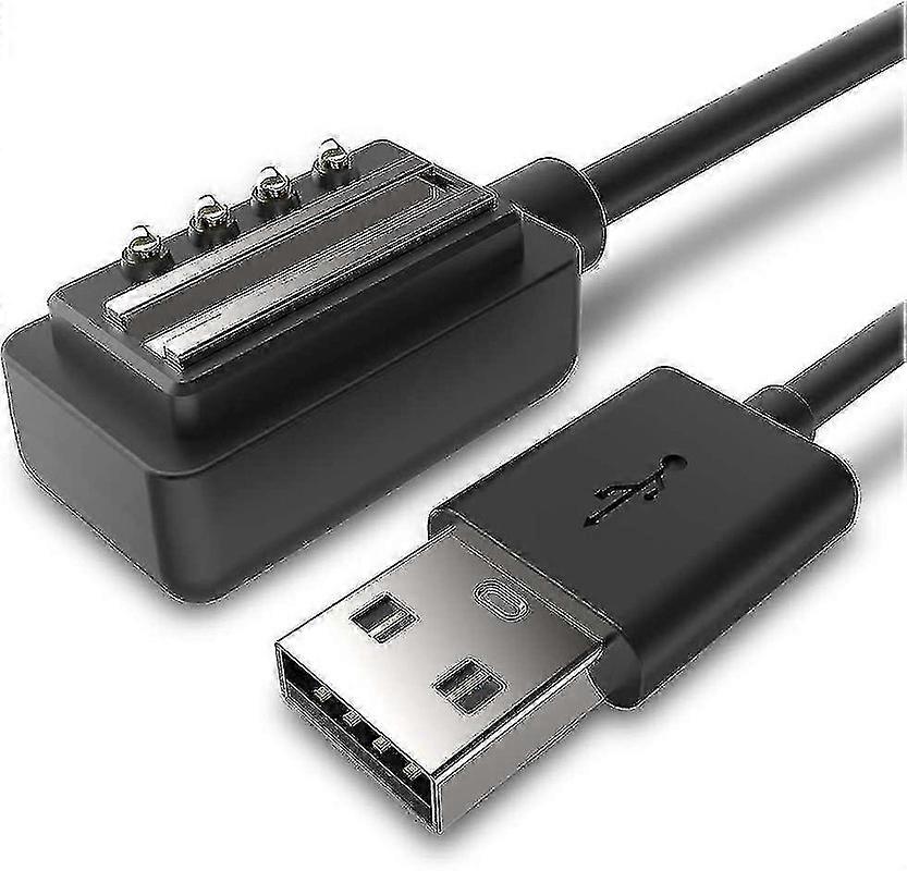 Suunto 9、D5、Spartan Ultra Hr、Spartan Sport Wrist Hr、Eon Core対応充電器 - マグネット式USB充電ケーブル 100cm--