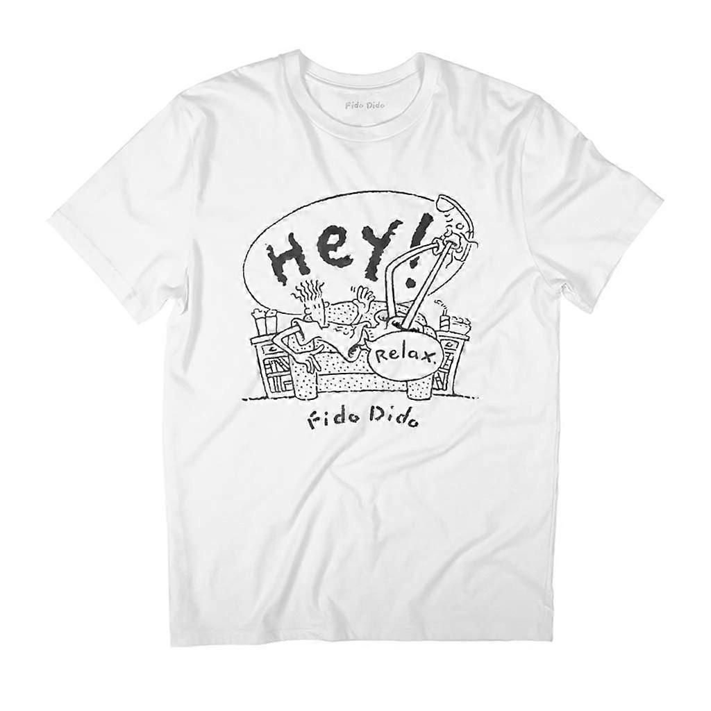 Fido Dido Sofa Hey Relax Men's T-Shirt