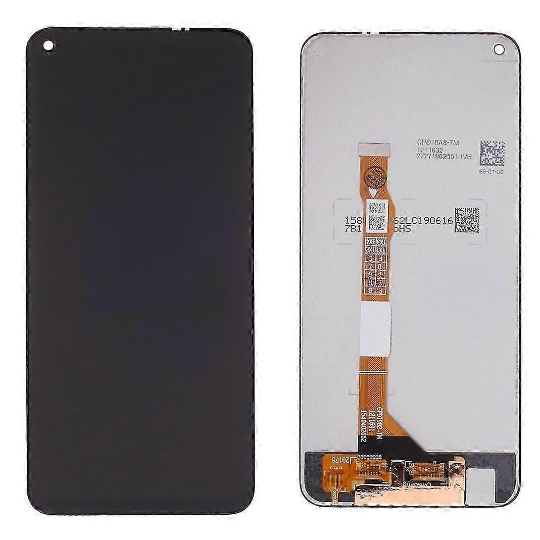 For Vivo Y70s 5g / Y70t / Iqoo U1 Grade C Lcd Screen And Digitizer Assembly Repair Part (without Log