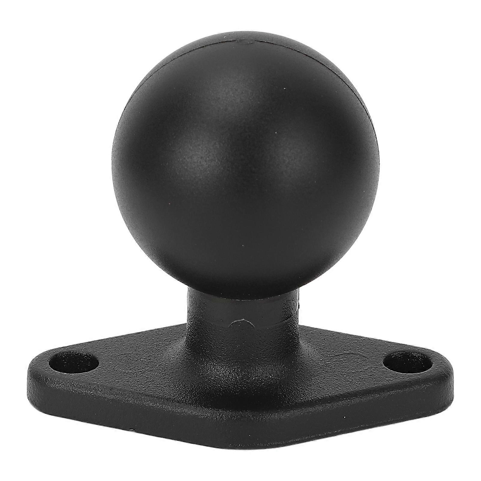 1.5in Ball Mount Base Anodized Aluminum Alloy Round Plate with C Size Double Socket Arm for RAM Mounts