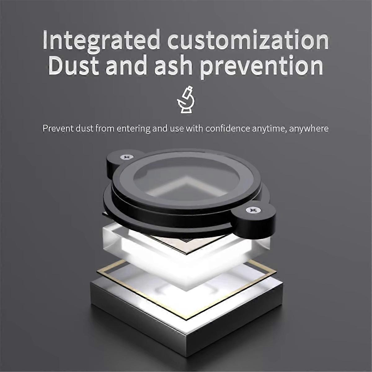 Upgrade 2.4 Zoll Digitalmikroskop 1600X Vergrößerung Münzmikroskop