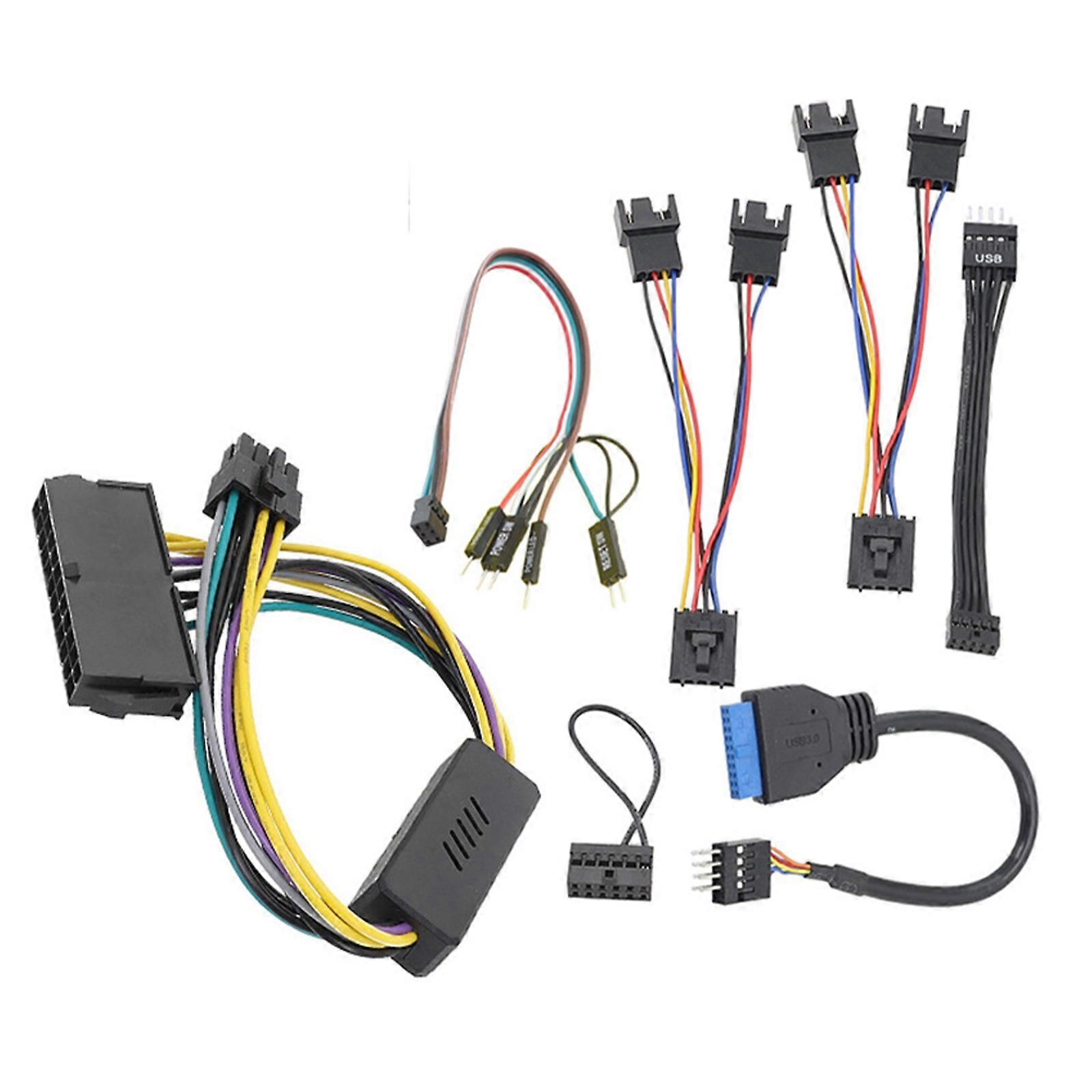 Efficient Connection Interfaces ATXPower Adapter Cable For 7020 SFF Motherboards Power &Data Stability Adapter