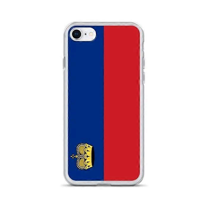 iPhone Case - Liechtenstein - Flag - Soft - Multicolor - Vertical Model