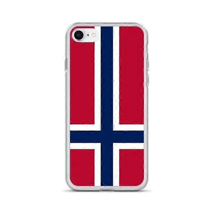 iPhone Case - Bouvet Island - Flag - Flexible - Multicolor - Transparent TPU
