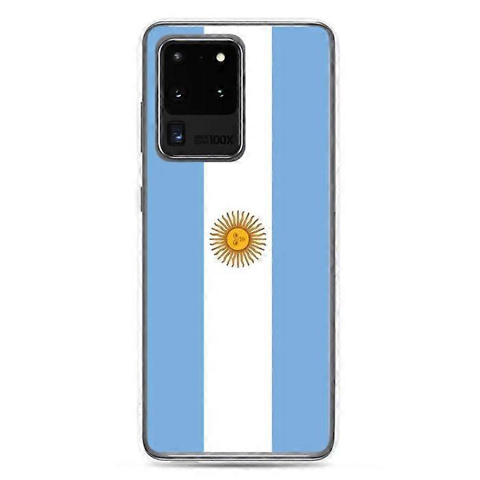 Phone Case - Samsung - Galaxy S20 - Argentinian Flag - Soft - Multicolor