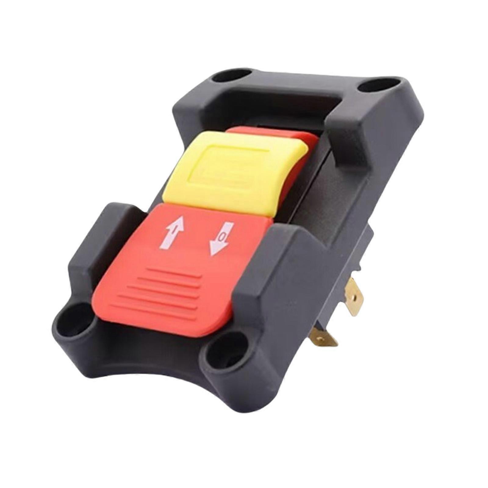 Double Throw Safety Locking Switches Table Handsaw Switches Replacement Toggle Switches for Table Handsaw Machine Multicolor