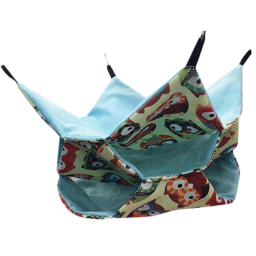 Hamster Hammock Three Layers Design, Cool Small Animals Breathable Hanging Bed