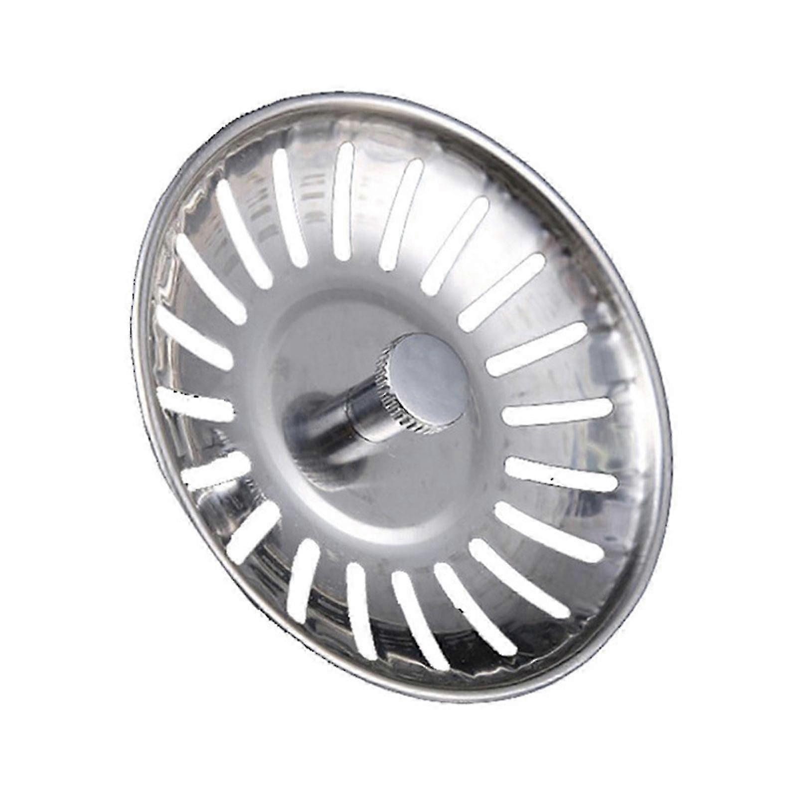 Universal Kitchen Sink Strainer Durable With Rubber Seals Drain