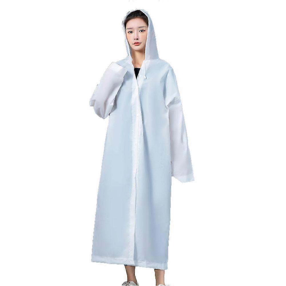 Disposable Waterproof Raincoat - Lightweight & Portable, EVA+Polyester Material, 120*65cm/47.2*25.5in, Stylish Design, Available in Multiple Colors