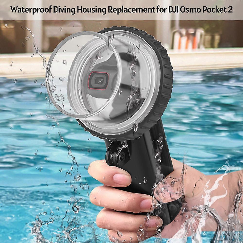 Osmo Pocket 2 Waterproof Case - Durable 60m Depth Housing for Action Camera Adventures