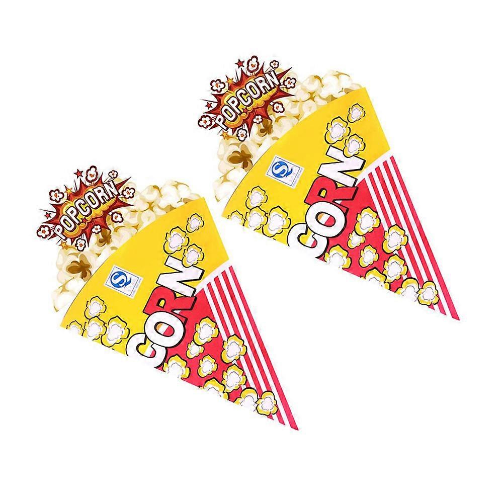 Sturdy Popcorn Bags Paper for Treats, Ideal for Candy Bread or Sausage with Bulk Supply