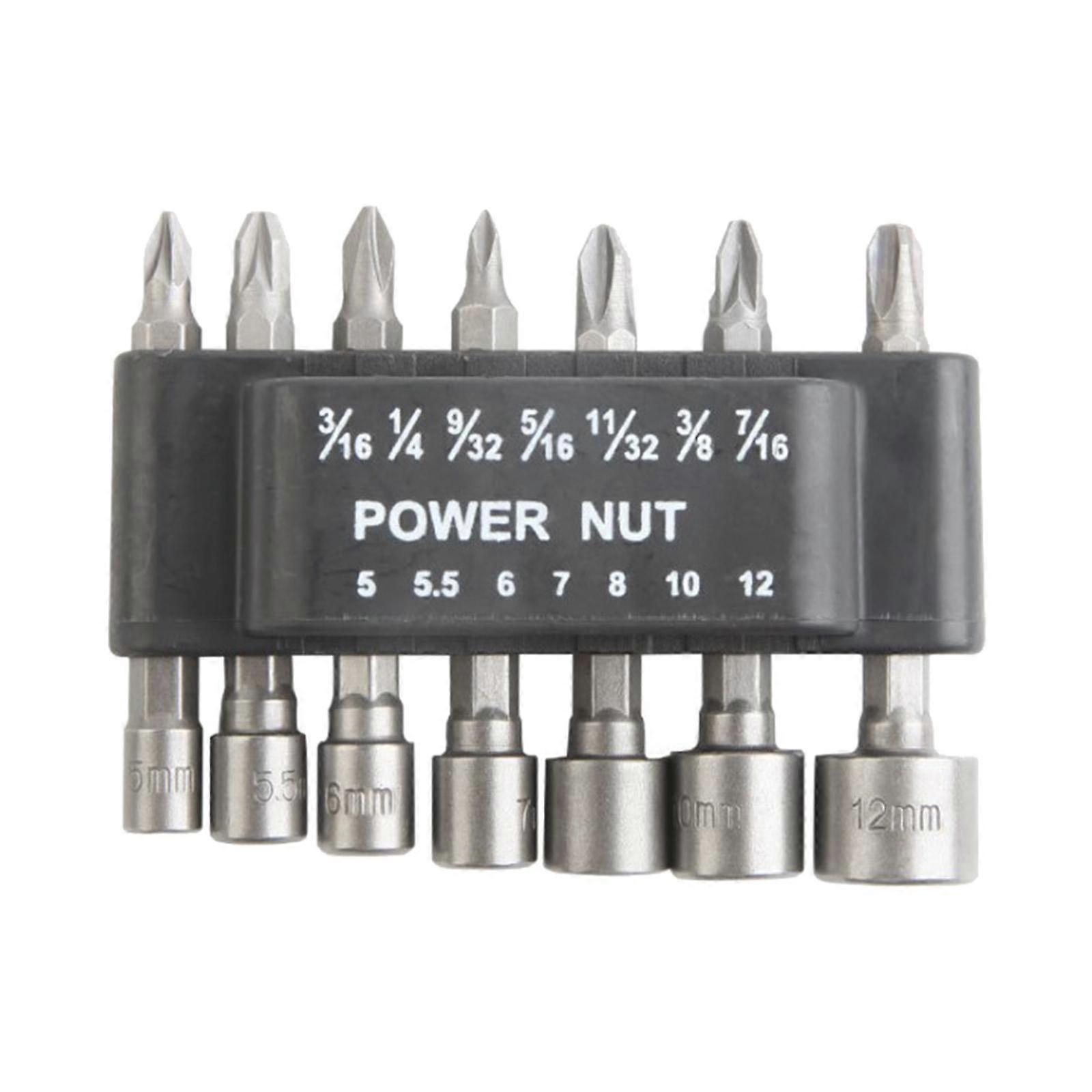 Socket Wrench Set Hexagonal Shank Professional Screwdriver Driver Tool Set