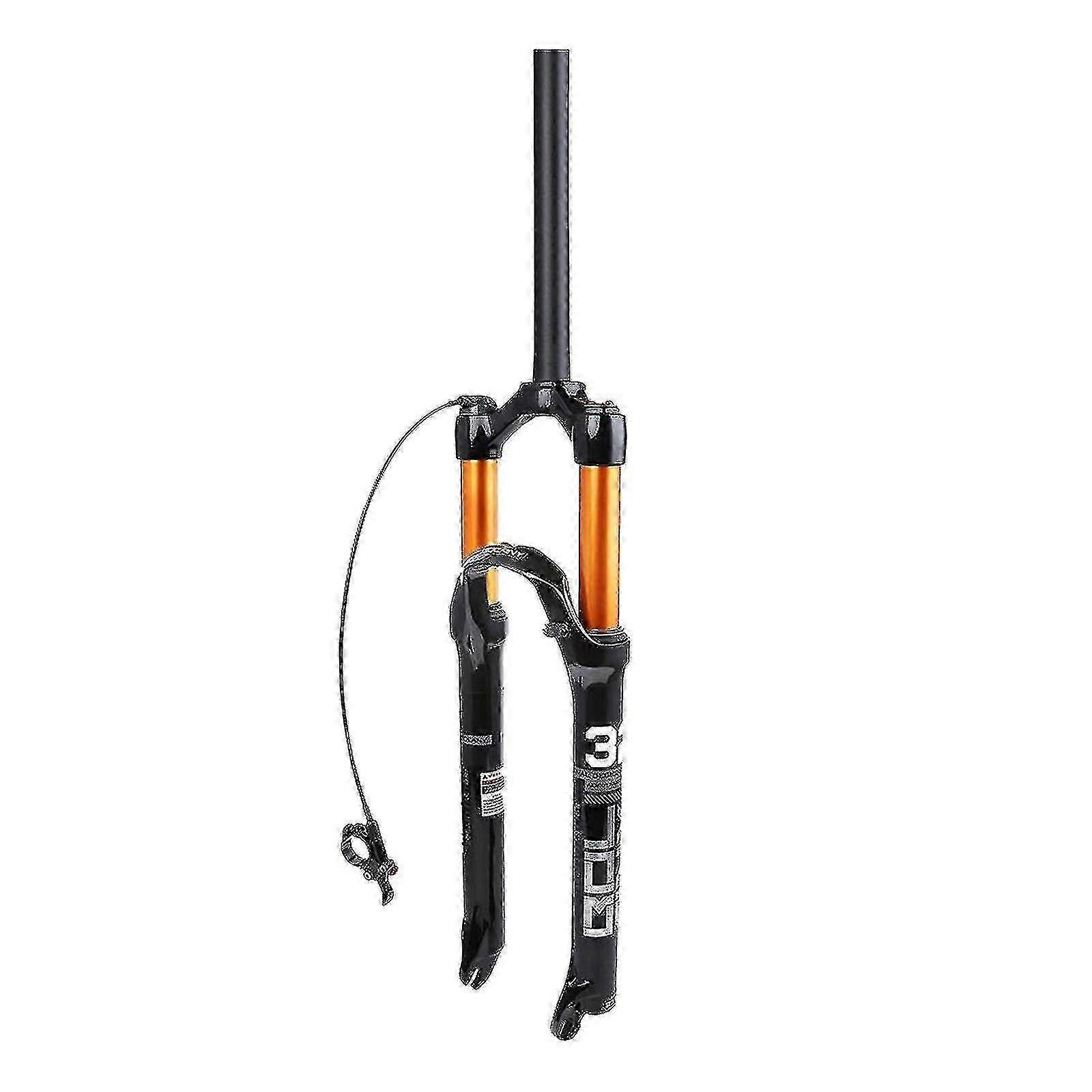 MTB Suspension Fork with Remote Lockout, 26/27.5/29" Compatible Straight Steerer 29"