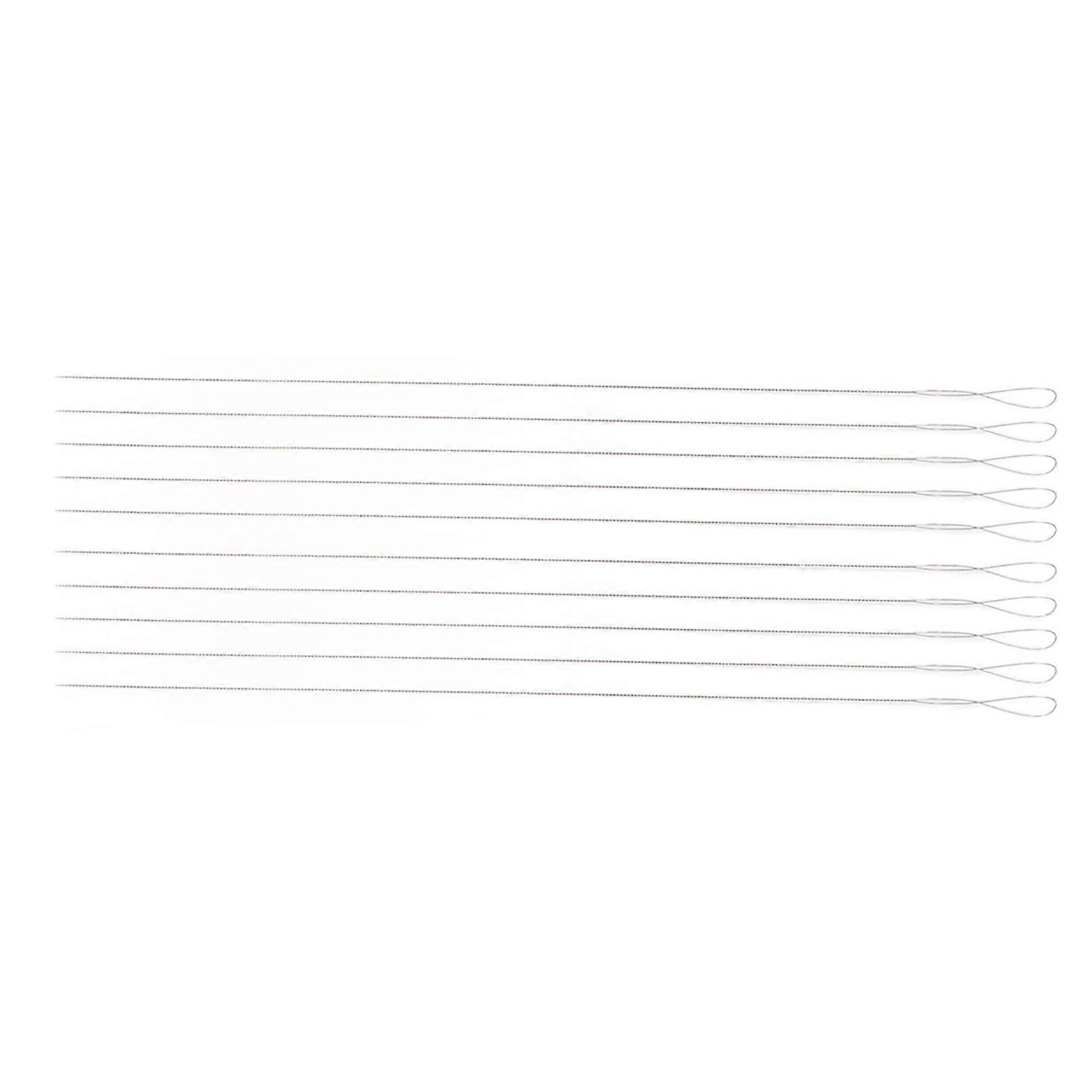 2025 Latest Model  10pcs Twisted Beading Needles Collapsible Eye Flexible