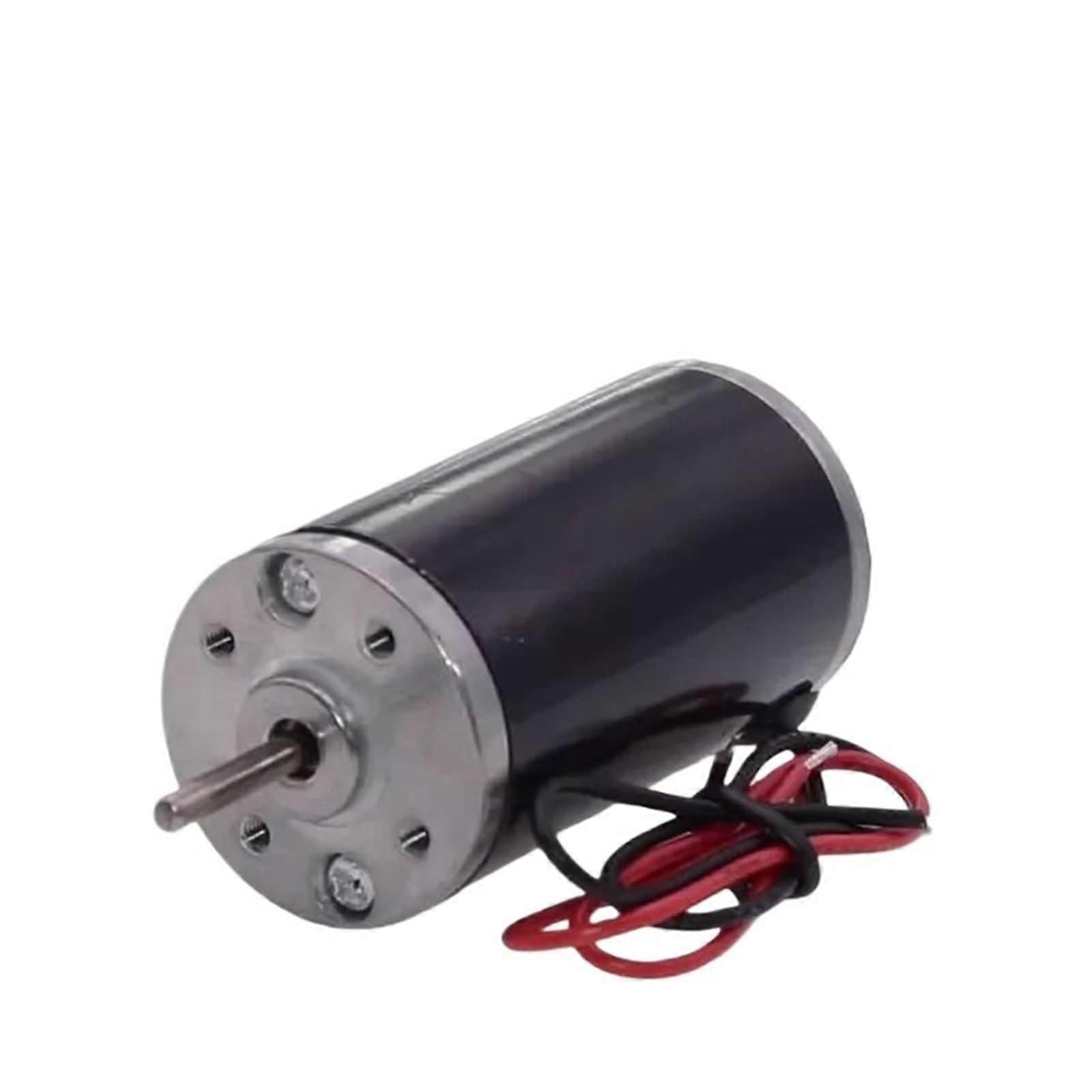 31ZY Permanent Magnet DC Motor Large Torque Motor Forward and Reverse High Speed Motor 12v24v 1Pcs(6000RPM12VDC)