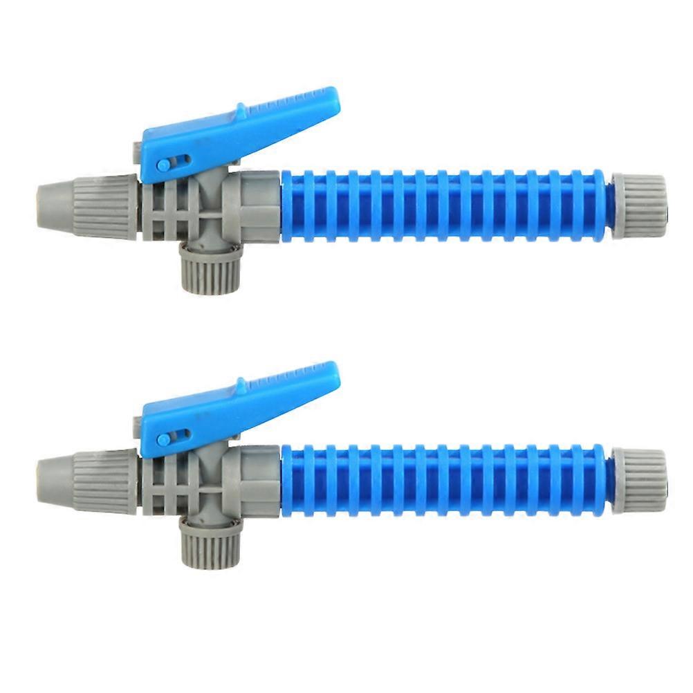 Spray Nozzles with Ergonomic Handle Grip, Leak Proof for Outdoor Watering & Gardening Cleaning, 2pcs, Random Color