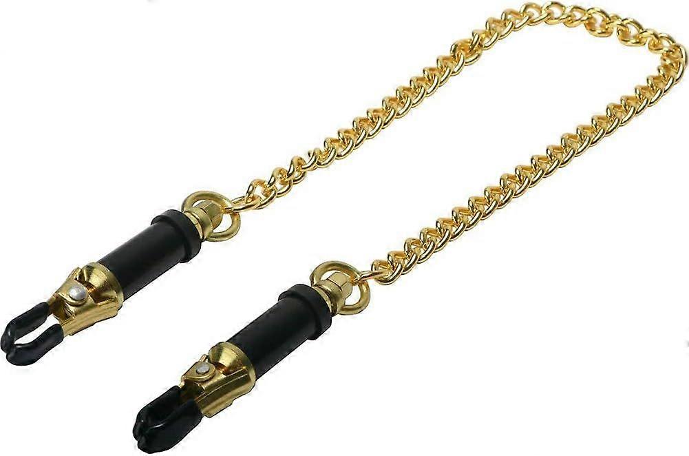 Pinzas de pezón ajustables de lujo doradas