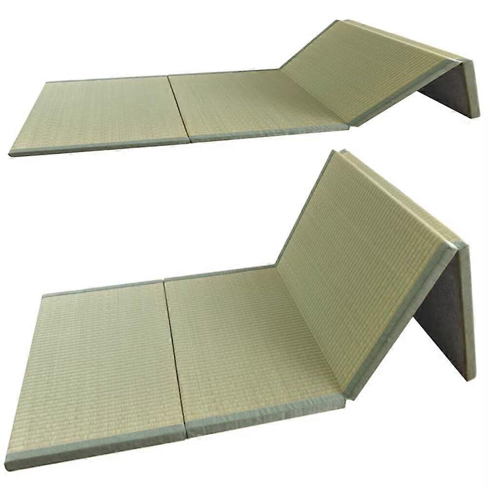 Japanische Futon Matratze Tatami Matte, Natrliches Gras, 70×200cm90×200cm