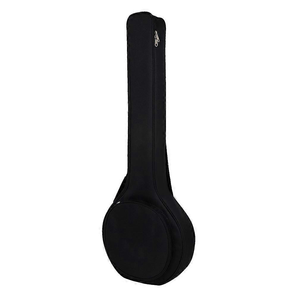 Hemoton 1Pc Practical Banjo Storage Bag Convenient Pouch for 5 String Black