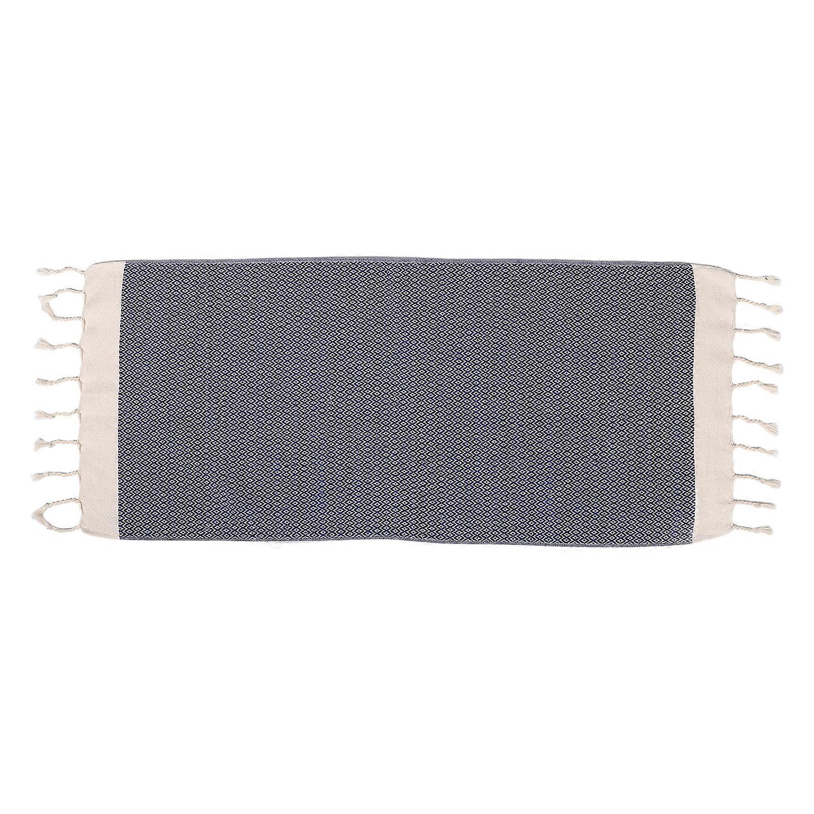 Absorbent Towels Large Size Cotton Napkin For Casual Dining Reusable Tasseled Style 100X45X0.1cm 1Pack