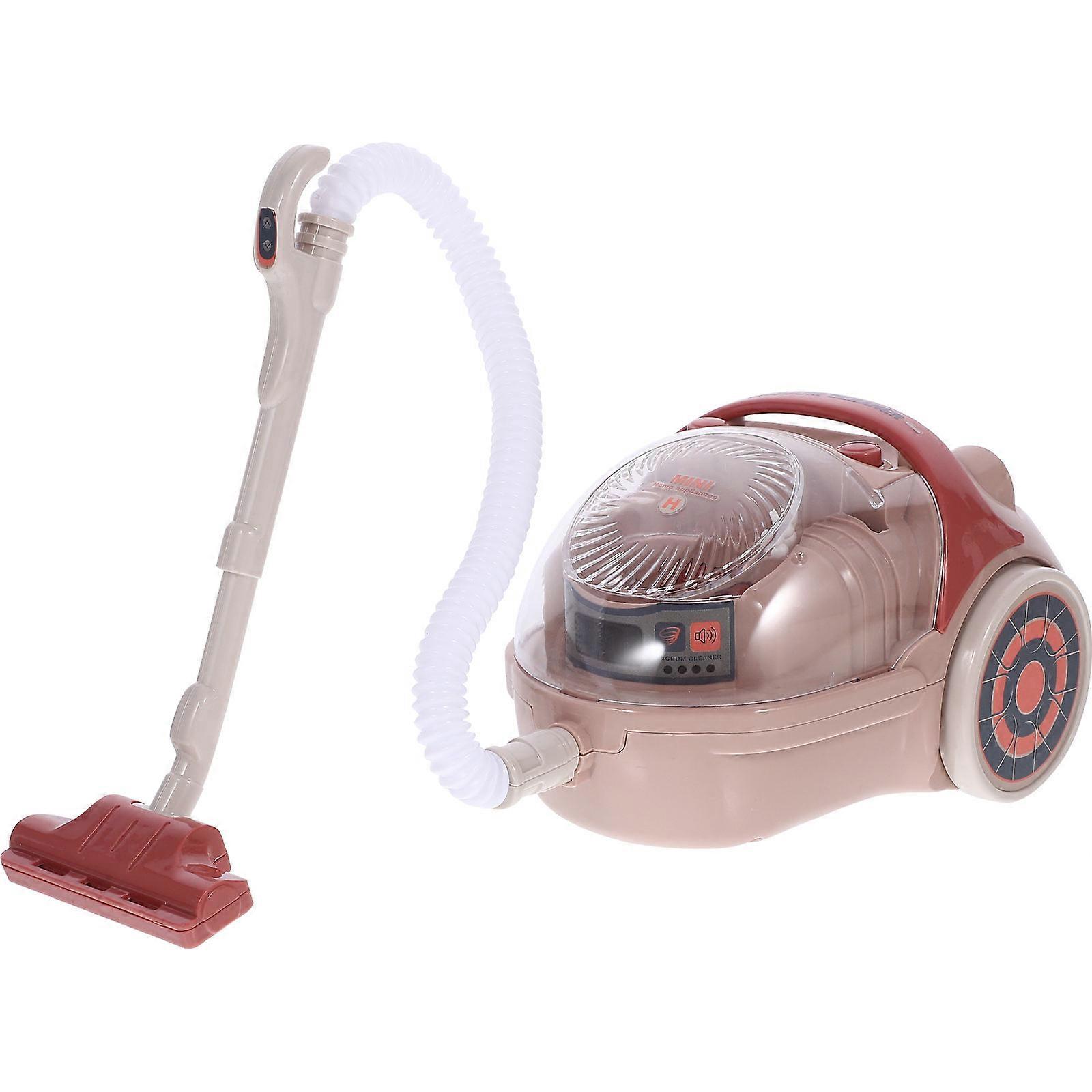 Playing House Toy Miniature Electric Vacuum Cleaner Logical Thinking Development Home Play Multi-colored 13.00X11.00X9.00CM 1Pack