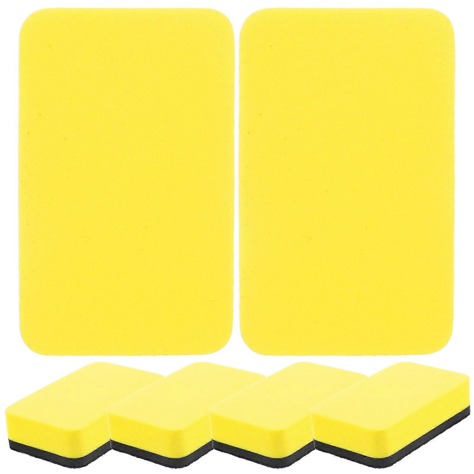 36pcs Reusable EVA Whiteboard Erasers for Office & Classroom, Scratch Resistant Dry Erase Board Cleaner, Portable Chalkboard Wipe for Smooth Surface