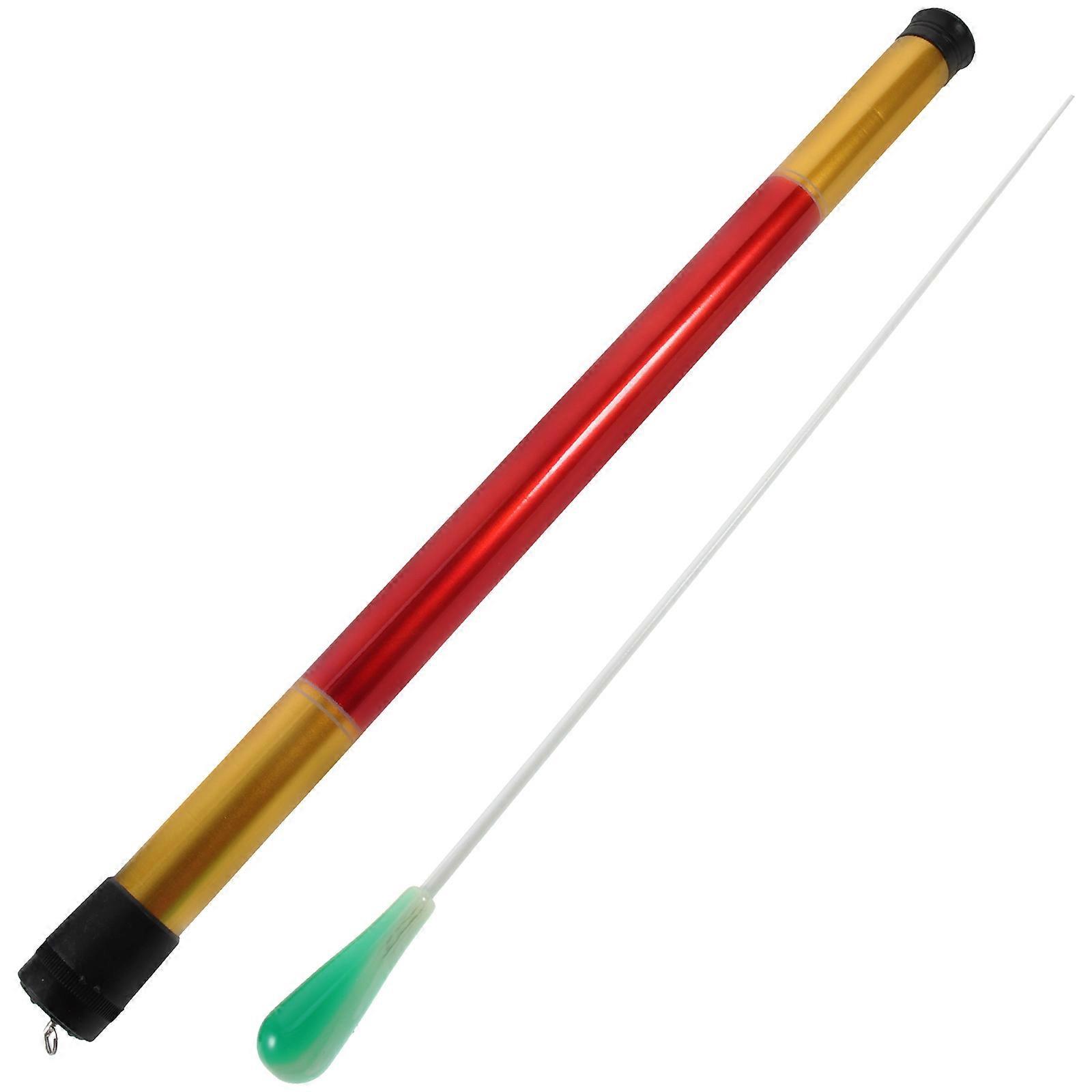 Conductor Music Conducting Stick Marching for Orchestras Green 2x2x37.8cm Storage 1Set