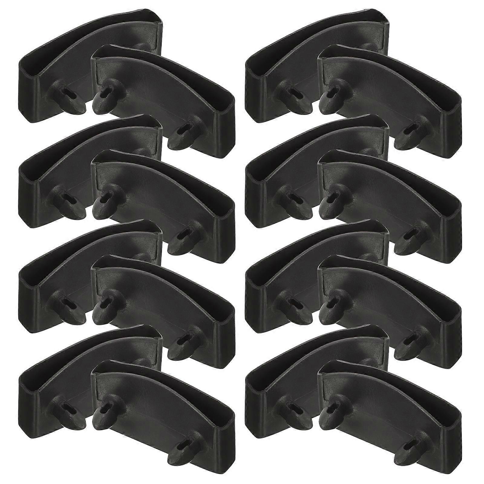 Bed Cap Kits Plastic End Cap Replacement Parts Bed Assembly Easy Installation 20Pack