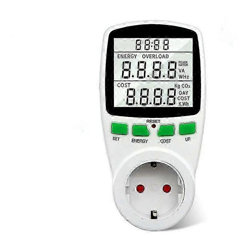 Energy consumption meter Watt meter Socket meter Electric energy meter (European standard)