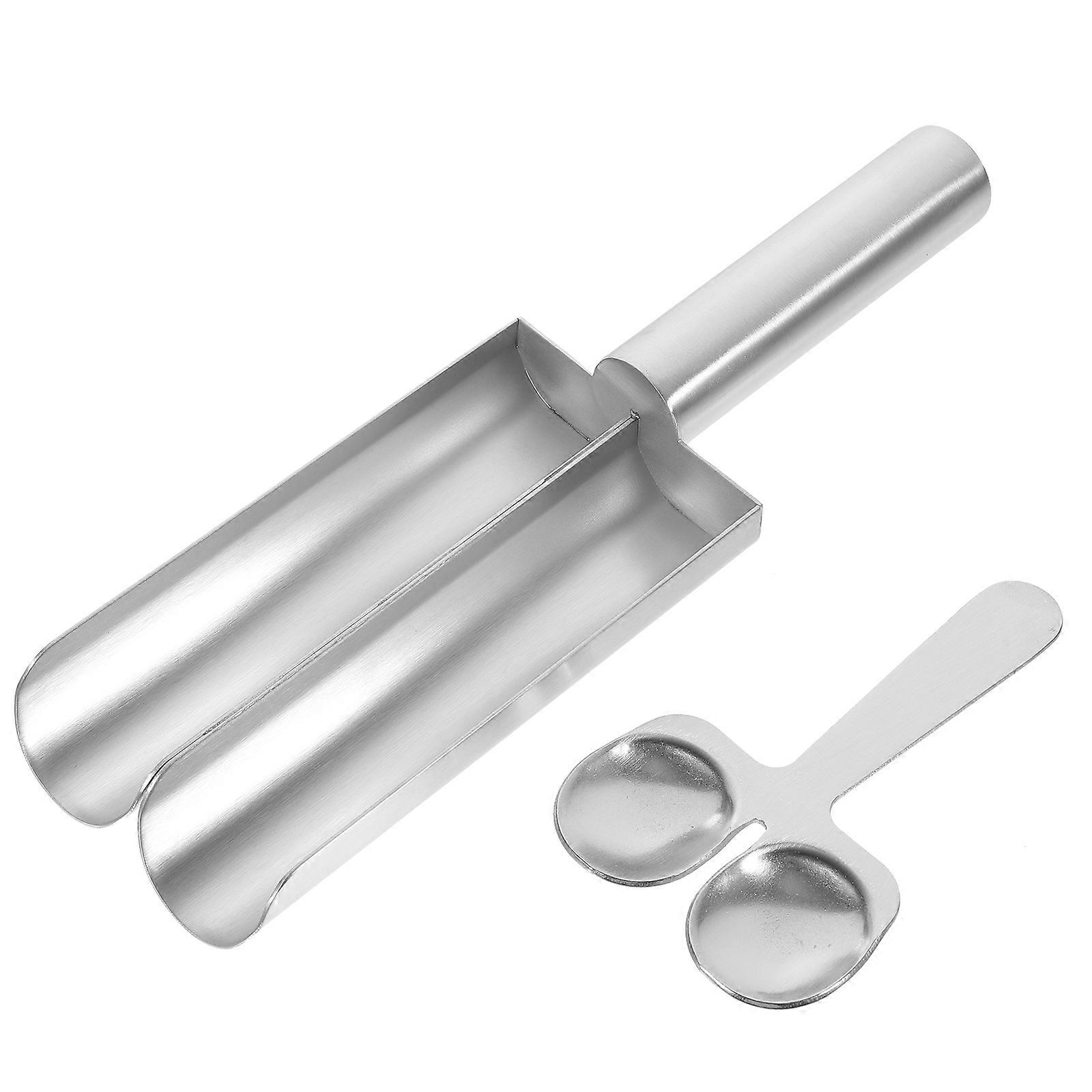Non-Stick Surface Metal Shrimp Ball Maker Tool for Household Use in Cooking 1Set
