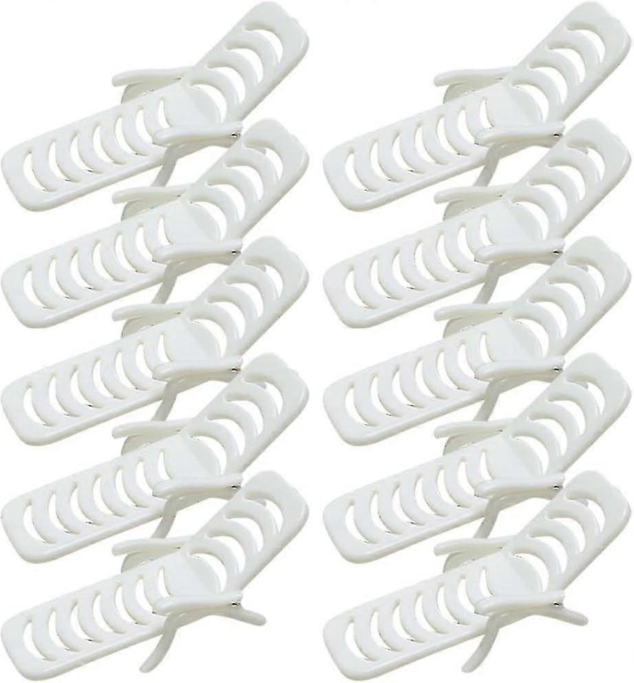 10pcs Mini Beach Chairs Tiny Folding Dollhouse Lounge Chairs