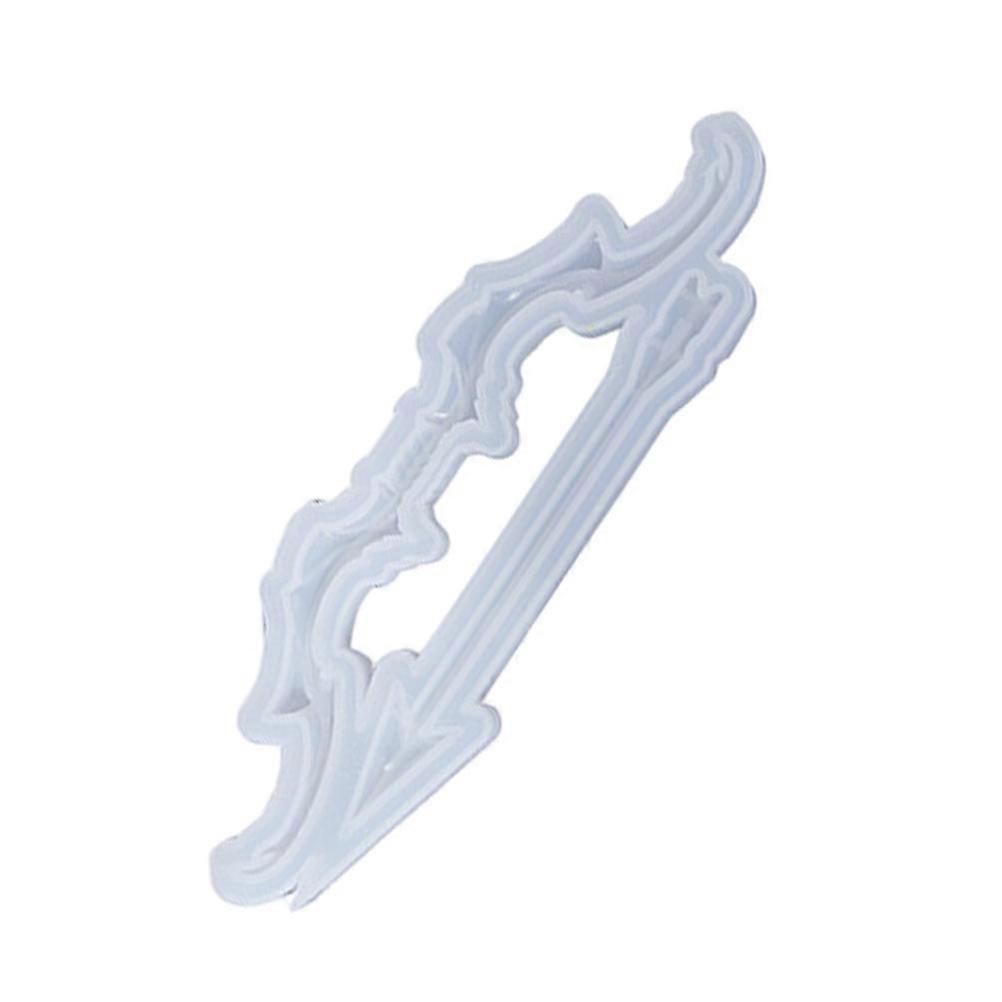 Arrows Epoxy Casting Mold Bow and Arrow Non-Stick Silicone Home Crafts Simple 22.5X7cm 1Set