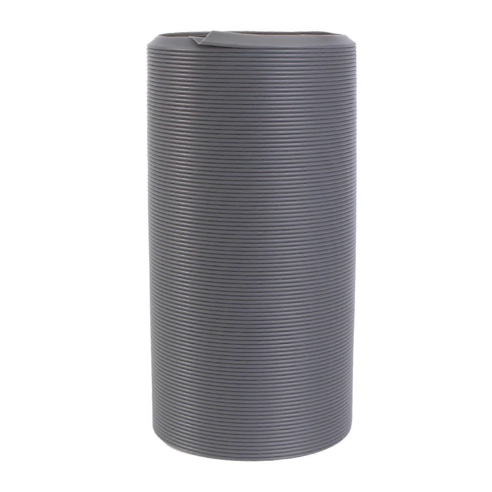Grey Plastic Pet Tunnel Toy for Hamster Squirrel 10 cm Diameter Foldable Breathable