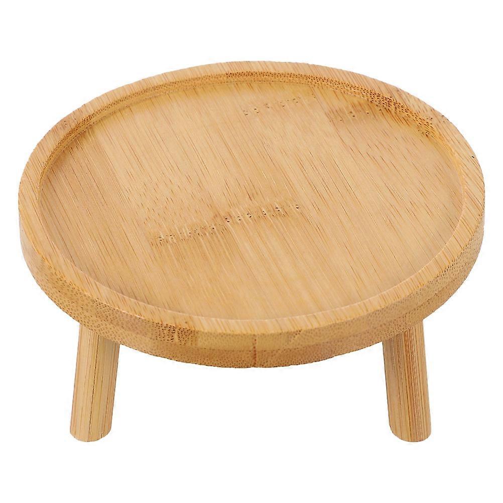 Yard Flower Stand Indoor Wood Plant Stand Rectangular Simple Style Portable For Home Decoration 22.00X22.00X12.50CM 1Pcs