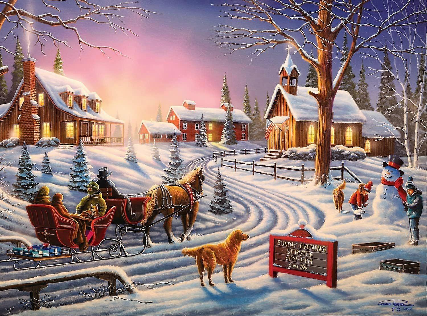 Sonntagabend - 1000-teiliges Puzzle