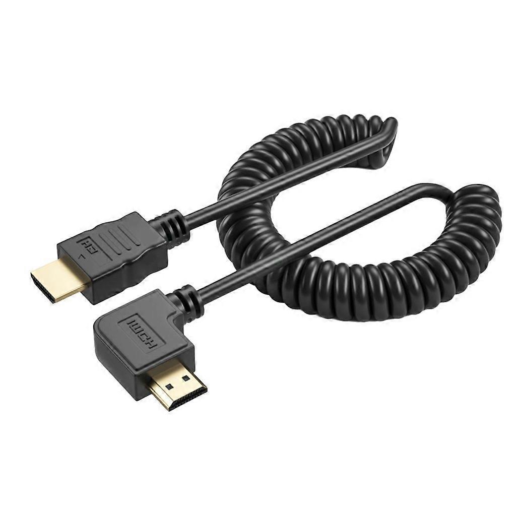 HDTV Spring Cable 19 to 75Inch Extension for Versatility Device Connection