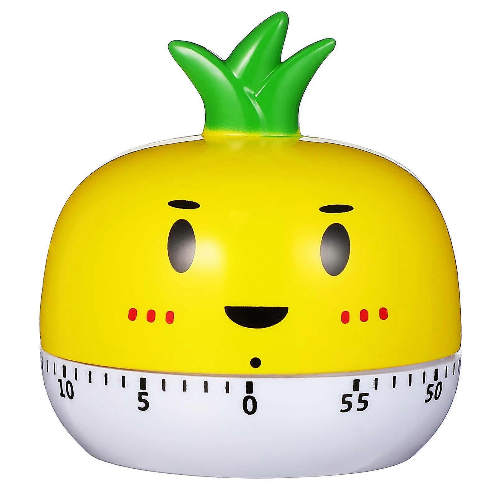 Cute Mechanical Kitchen Timer Tomato Shaped Countdown Alarm For Home Baking Cooking 1Pack