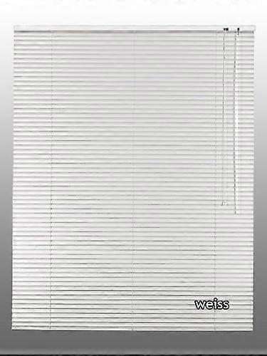 Aluminium Venetian Blind 60 x 160 cm/60X160 cm in White Colour – Operating Side: Right