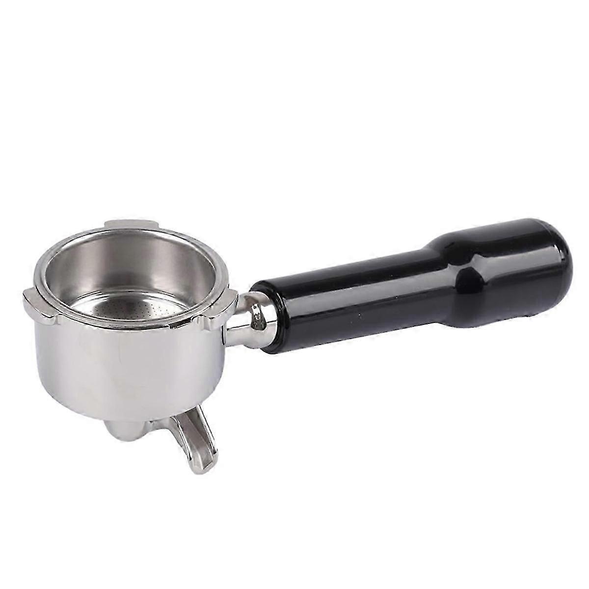 51mm Coffee Portafilter 3 Ears with Double Spout for Delonghi Handle