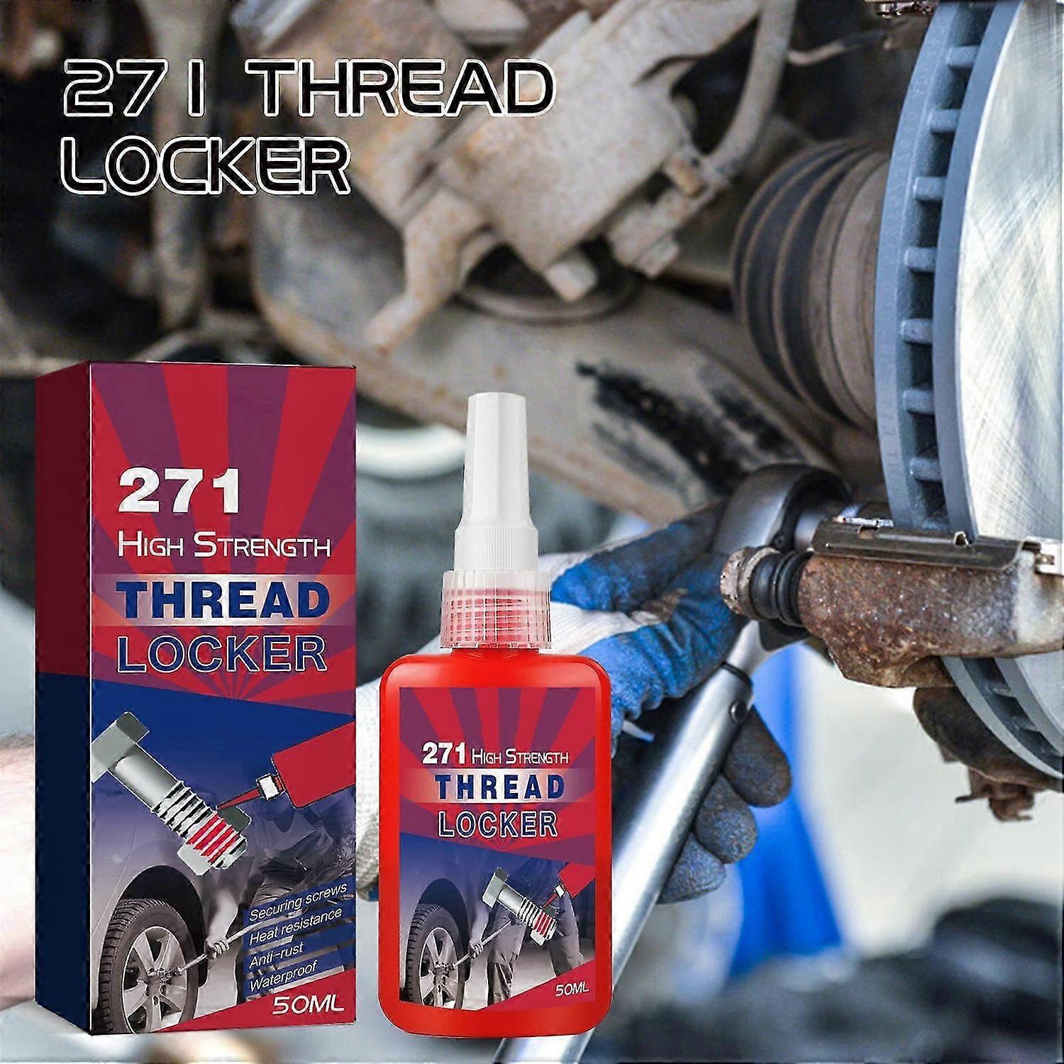 Thread Locker High Strength 271, Locktight & Seal Nuts, Bolts, Fasteners And Metals, Thread Locker A